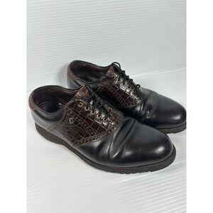 FootJoy Classics Dry Premiere Men's Golf Shoes Multicolor Sneaker Size 10 D